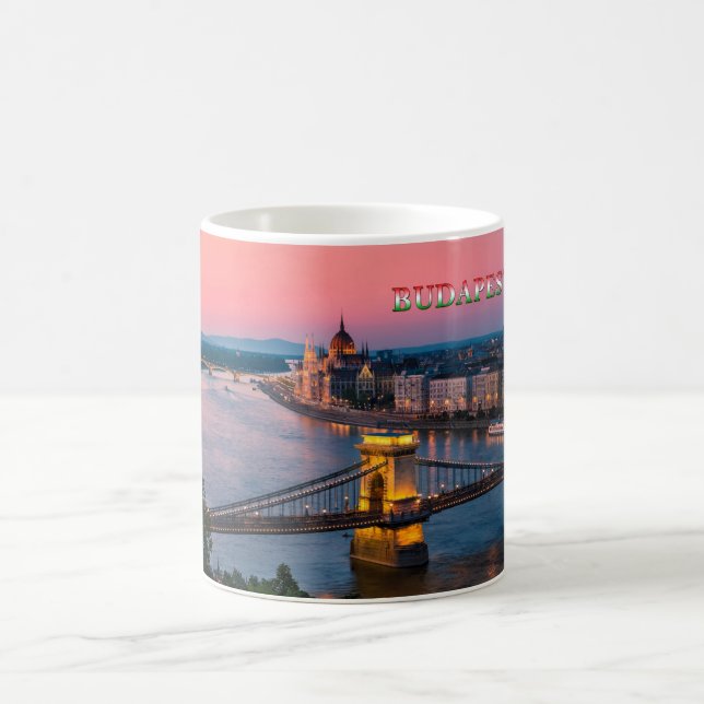 Caneca De Café Budapest 002B (Centro)