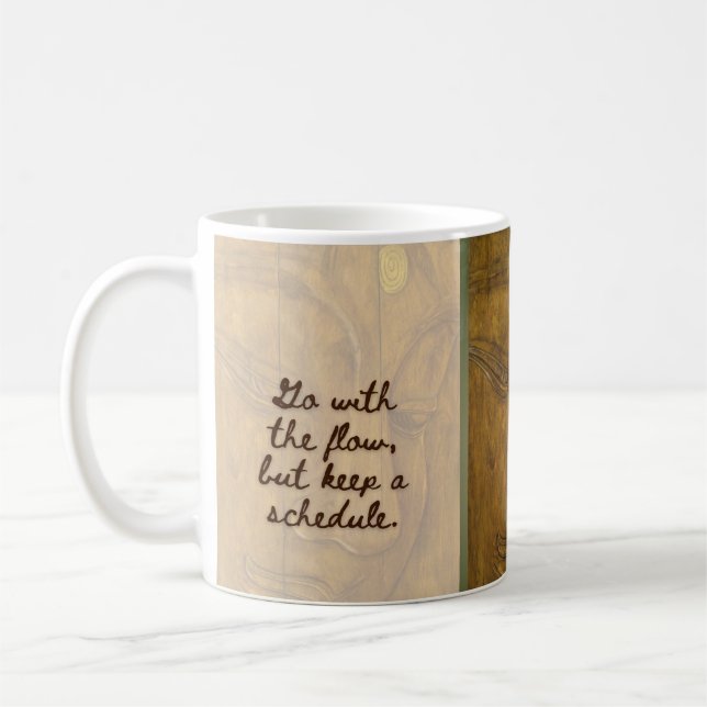 Caneca De Café BuddhaToday V1 #25 Zen Mug - Rosa Buda (Esquerda)