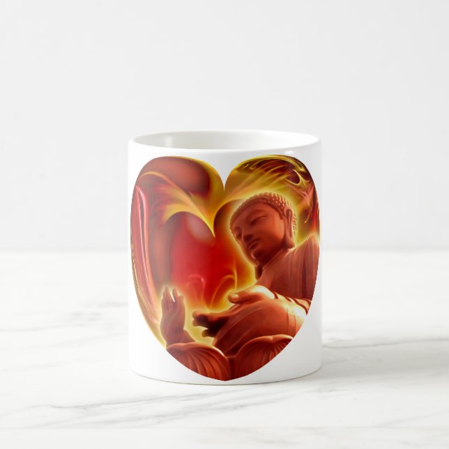 Caneca De Café BUDHA Heart (Centro)