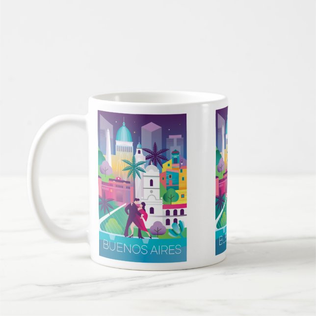 Caneca De Café Buenos Aires Mug (Esquerda)