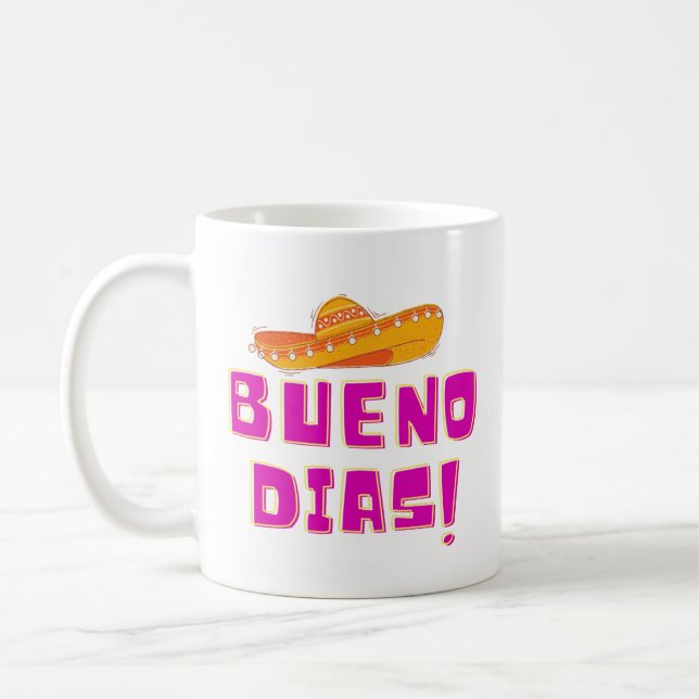 Caneca De Café Buenos Dias Mug (Esquerda)