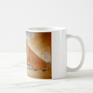 Caneca De Café Búfalo NY de Broadway do armazém 998 de Sattlers