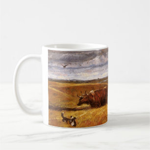 Caneca De Café Buffalo Bones Empreendidos por Harvey Thomas Dunn