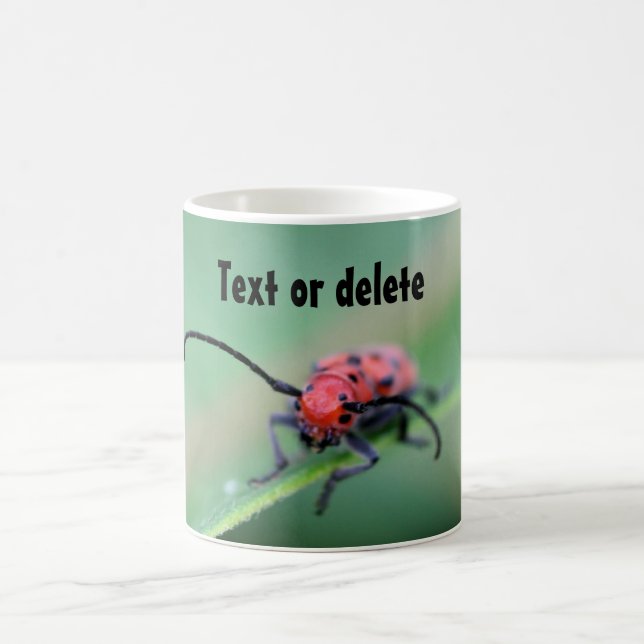 Caneca De Café Bug With Attitude Funny Personalized (Centro)