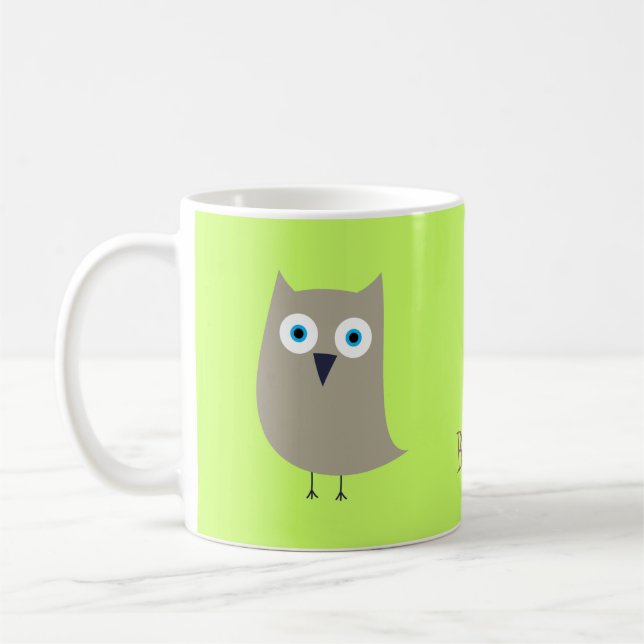 Caneca De Café BúHo (Esquerda)