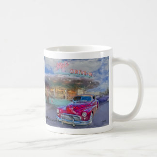 Caneca De Café buick vermelho no cinema ao ar livre