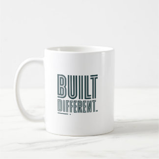 Caneca De Café Built Different Statement Mug