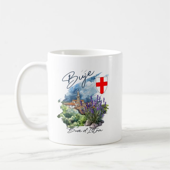 Caneca De Café Buje Croácia (Esquerda)