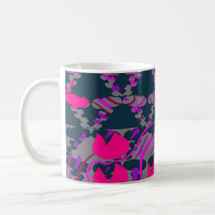 Caneca De Café Bulbos de tulipas Rosas