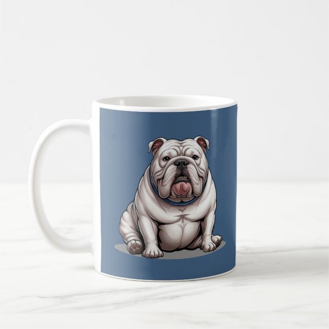 Caneca De Café Buldogue americano (Esquerda)