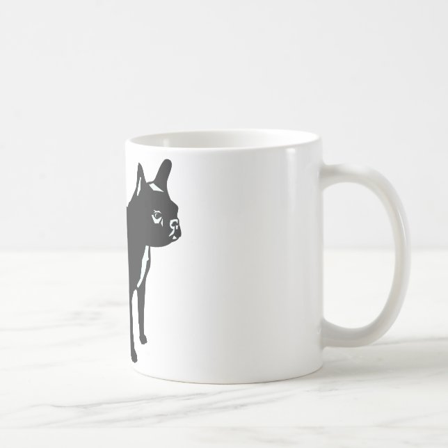 Caneca De Café Buldogue Francês (Direita)