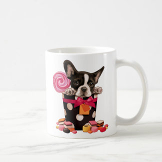 Caneca De Café Buldogue francês e doce