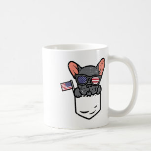Caneca De Café Buldogue Francês Pocket Frenchie American Usa 4º d