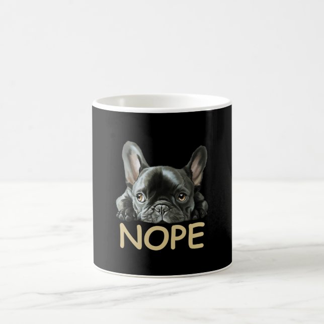 Caneca De Café Buldogue Francês| Presentes Franceses (Centro)