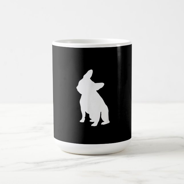 Caneca De Café buldogue francês simples | presente bonitinho fren (Centro)