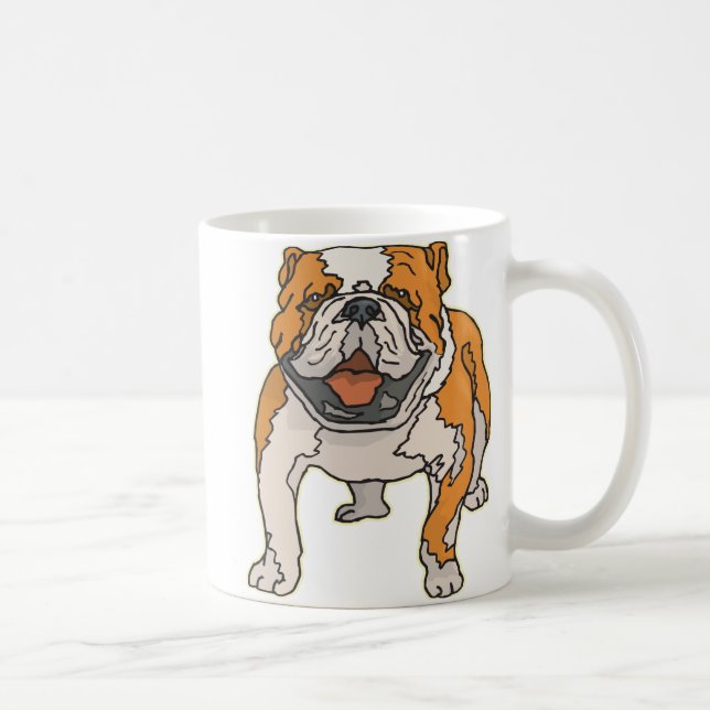 Caneca De Café Buldogue inglês (Direita)
