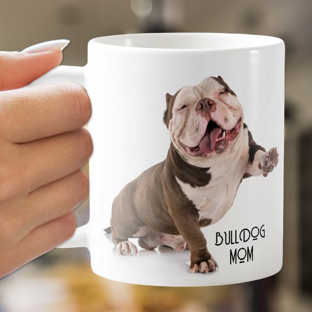 Caneca De Café Buldogue Mãe (Criador carregado)