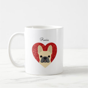 Caneca De Café Buldogue Mugs Francês