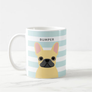 Caneca De Café Buldogue Mugs Francês