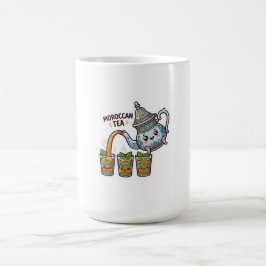 Caneca De Café Bule Charming Marroquino Chá de Hortelã Bule e Cop