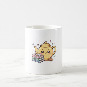 Caneca De Café Bule de Chá Kawaii Fofo Caderno de Notas Adesivo