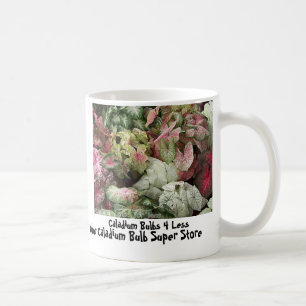 Caneca De Café BulkAssortPic, bulbos 4 do Caladium menos, seu