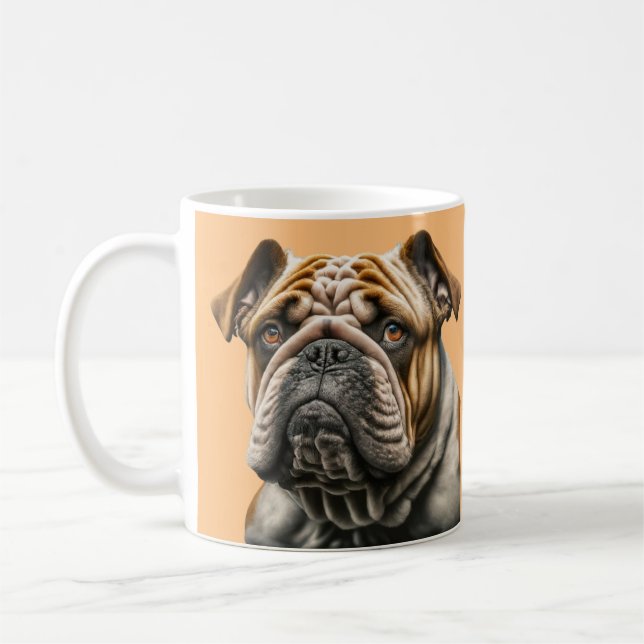 Caneca De Café Bull Dog (Esquerda)