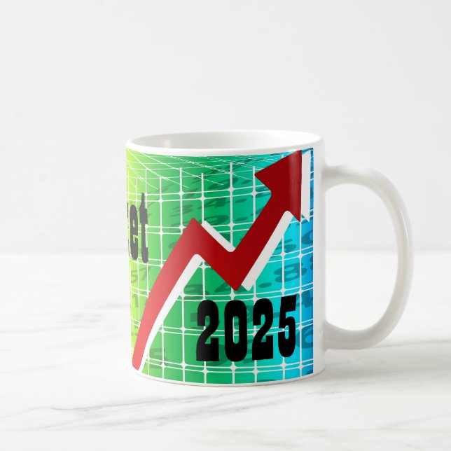 Caneca De Café Bull Market 2025 (Direita)
