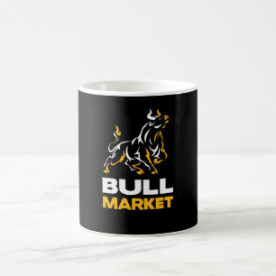 Caneca De Café Bull Market Stock Trader Wallstreet Investor