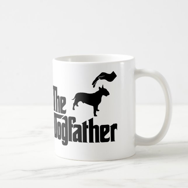 Caneca De Café Bull terrier (Direita)