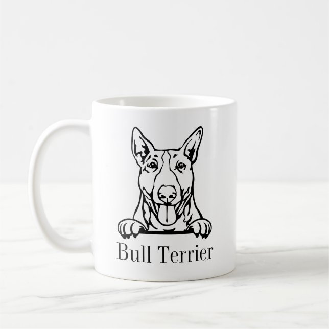Caneca De Café bull terrier (Esquerda)