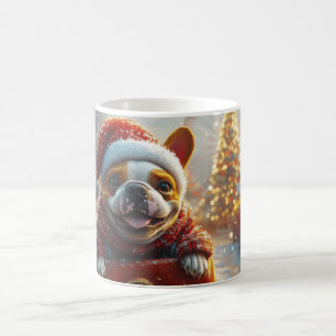 Caneca De Café Bull Terrier Cachorro Montanha-russa Natal