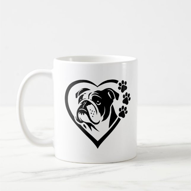 Caneca De Café Bulldog (Esquerda)
