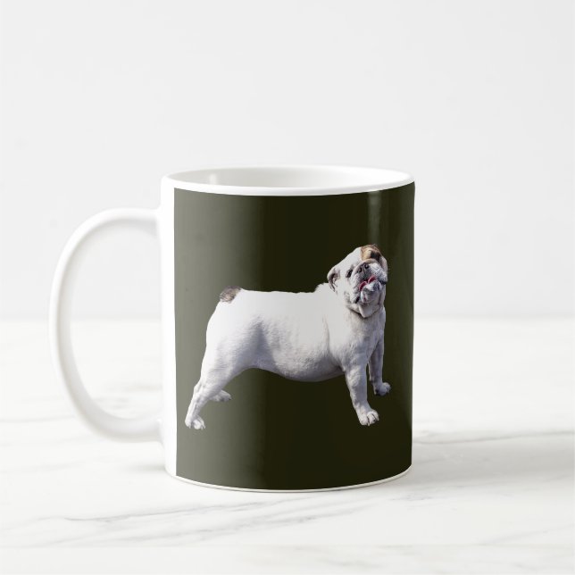 Caneca De Café Bulldog em Pé (Esquerda)