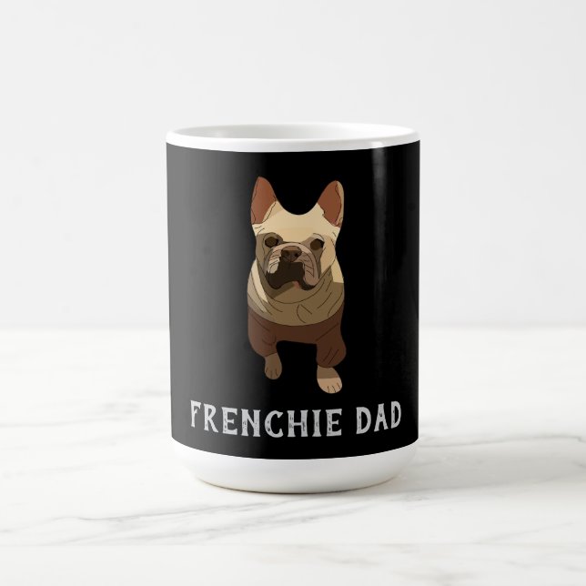 Caneca De Café Bulldog Francês, Pai do Frenchie (Centro)