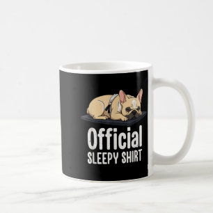 Caneca De Café Bulldog Francês Sonolento Amantes de Cães Engraçad