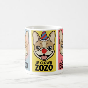 Caneca De Café Bulldog Francês Três Humores 