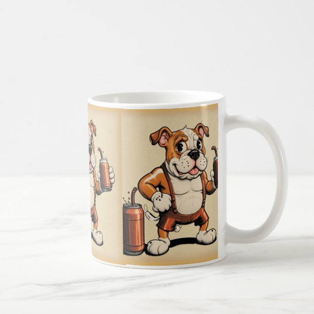 Caneca De Café Bulldog Mug (Direita)