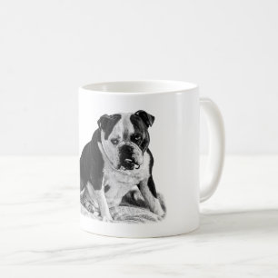 Caneca De Café Bulldog Reverie, Sombreado Suave