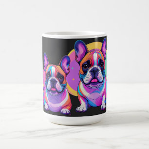 Caneca De Café Bulldogue Francês Popart