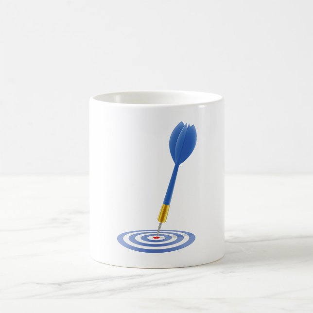 Caneca De Café Bullseye Dart (Criador carregado)