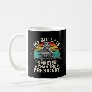 Caneca De Café Bully Xl Pitbull Smer Que O Presidente Americano