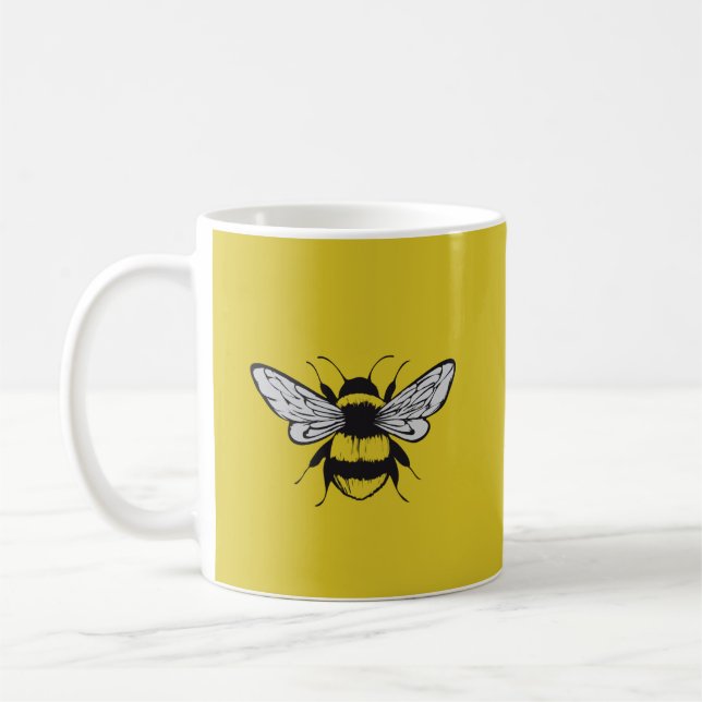 Caneca De Café Bumble Bee (Esquerda)