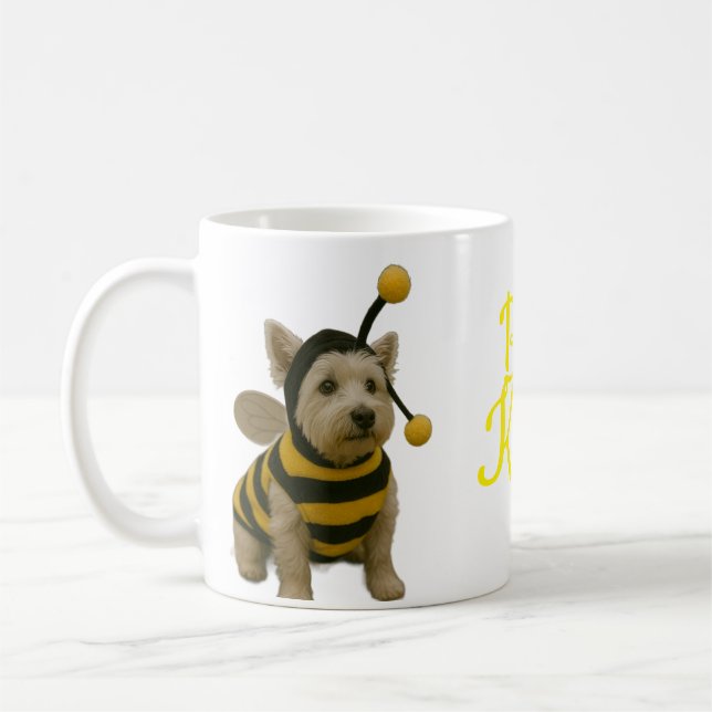 Caneca De Café Bumble Bee Westie Kind (Esquerda)
