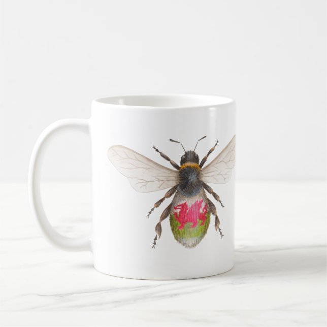 Caneca De Café Bumblebee galês (Esquerda)