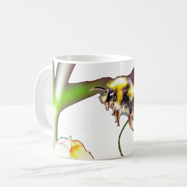 Caneca De Café Bumblebee Mug (Frente Esquerda)