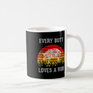 Caneca De Café Bumbum Engraçado Adora Fumante De Churrasco De Car