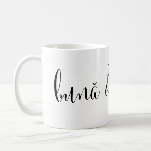 Caneca De Café bună diminueața Good Morning Mug Romeno