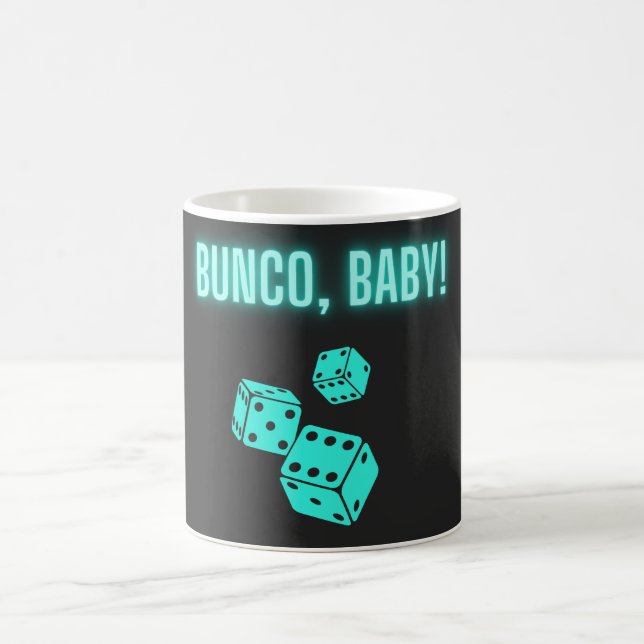Caneca De Café Bunco Baby Neon Aqua  (Centro)