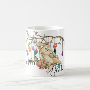 Caneca De Café Bunny comemora o dia da Páscoa